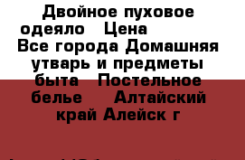 Двойное пуховое одеяло › Цена ­ 10 000 - Все города Домашняя утварь и предметы быта » Постельное белье   . Алтайский край,Алейск г.